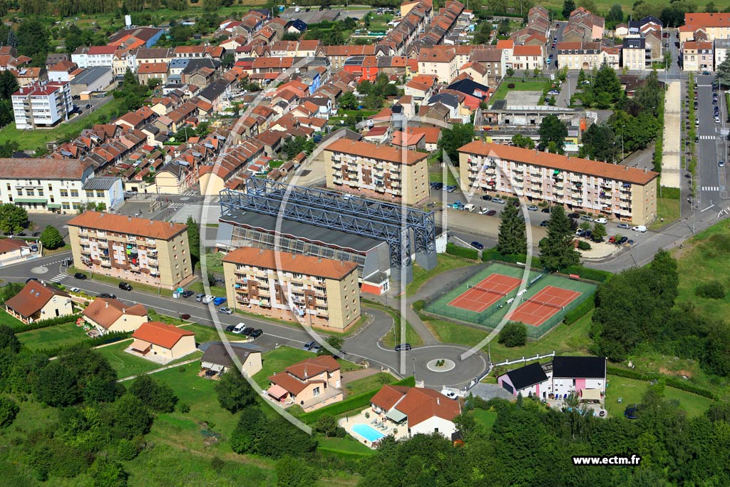 Photo arienne de Longlaville