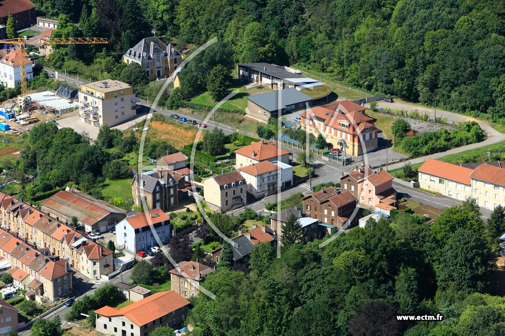 Photo arienne de Longwy (Gouraincourt)