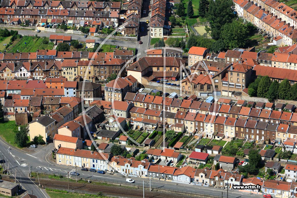 Photo arienne de Longwy (Gouraincourt)