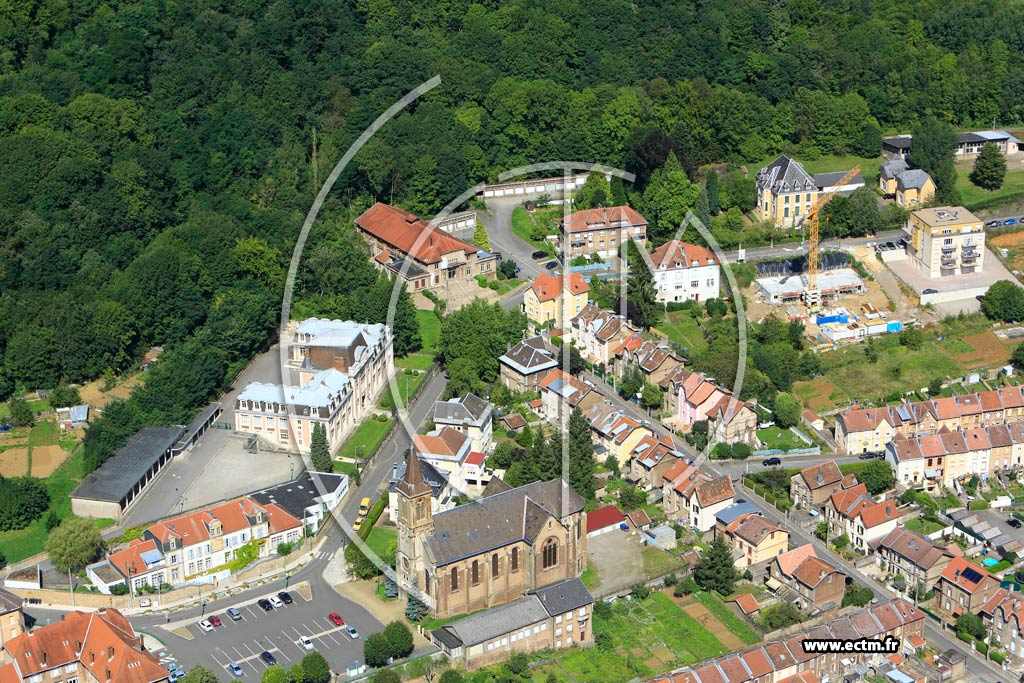 Photo arienne de Longwy (Gouraincourt)