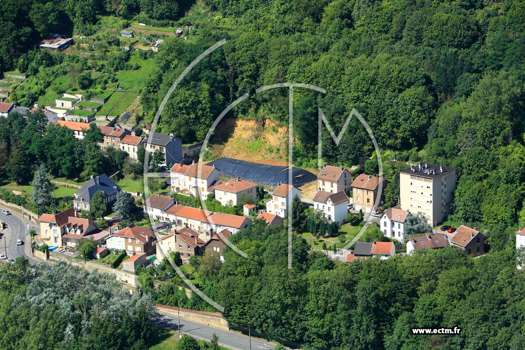 Photo arienne de Longwy (Gouraincourt)