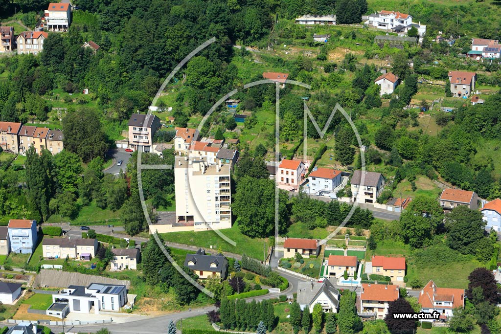 Photo arienne de Longwy (Longwy Bas)