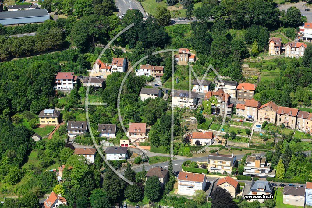 Photo arienne de Longwy (Longwy Bas)