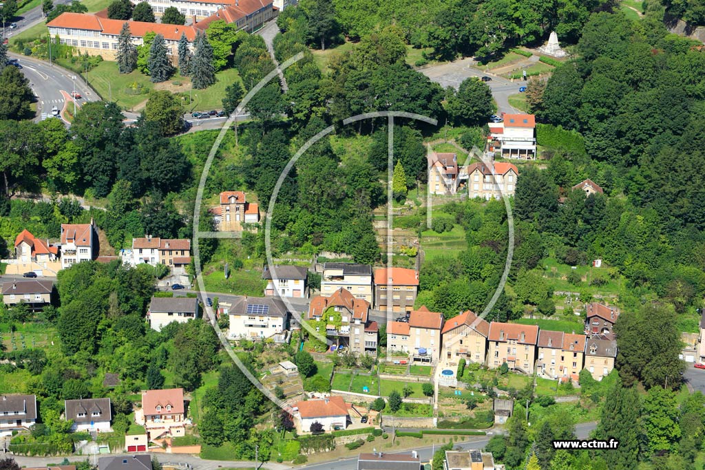 Photo arienne de Longwy (Longwy Bas)