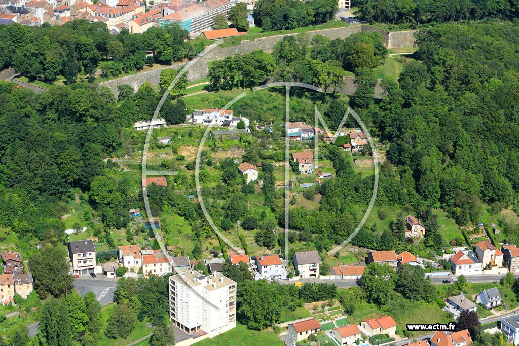 Photo arienne de Longwy (Longwy Bas)