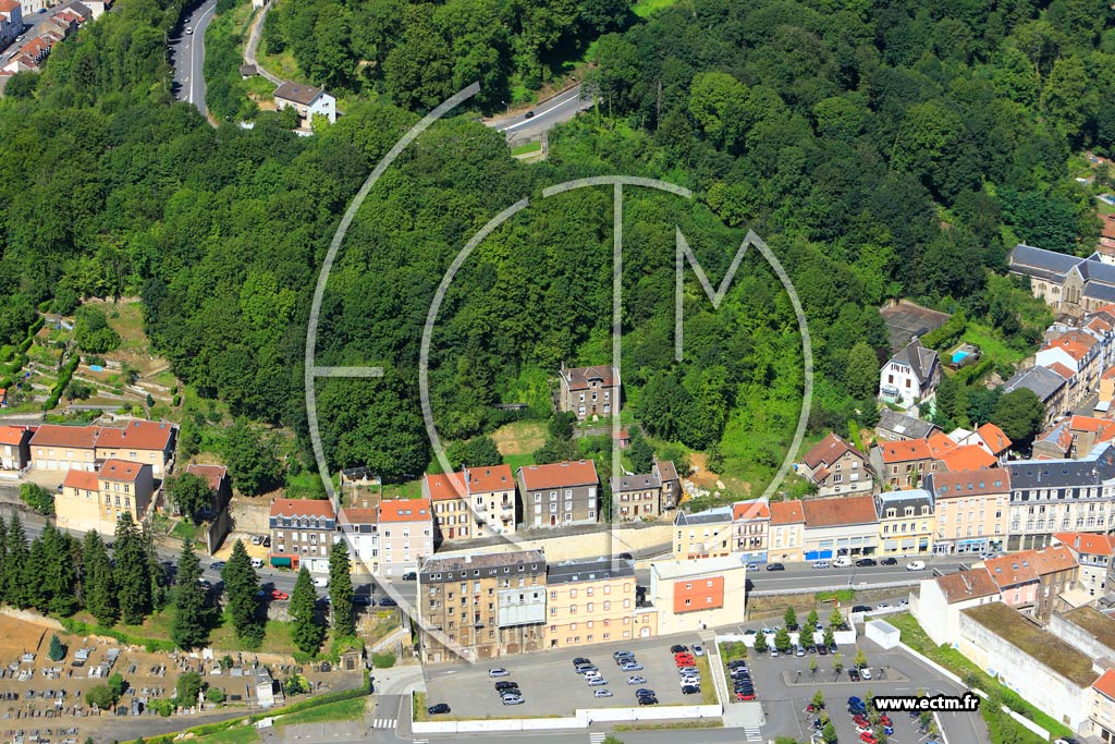 Photo arienne de Longwy (Longwy Bas)