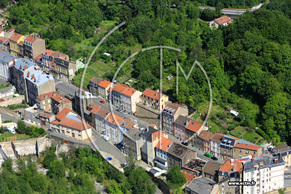 Photo arienne de Longwy (Longwy Bas)