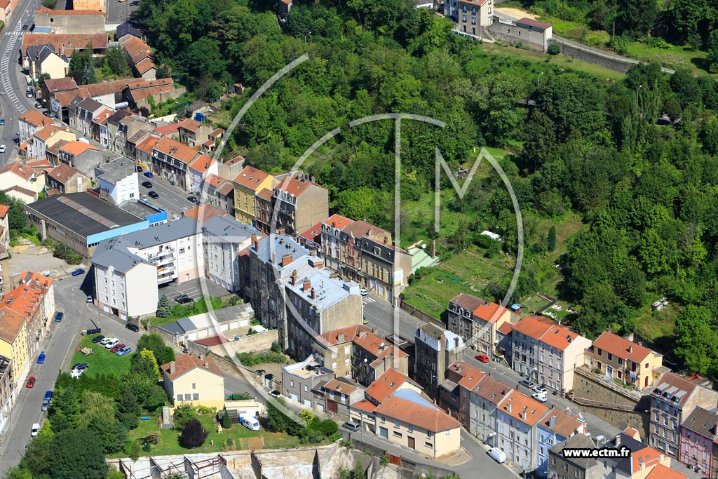 Photo arienne de Longwy (Longwy Bas)