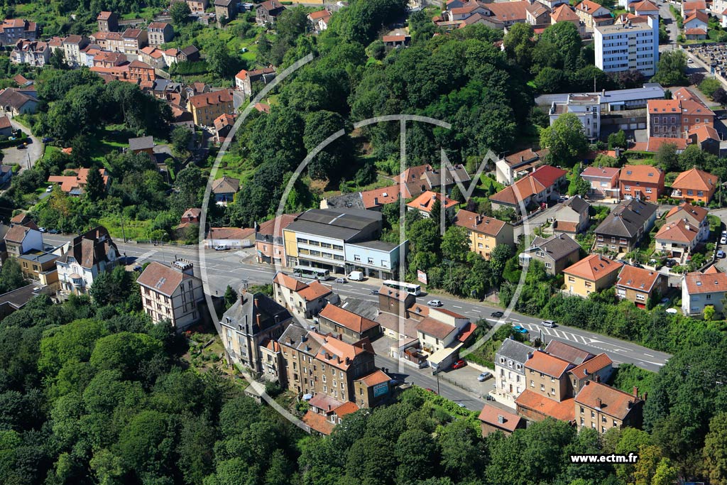 Photo arienne de Longwy (Longwy Bas)