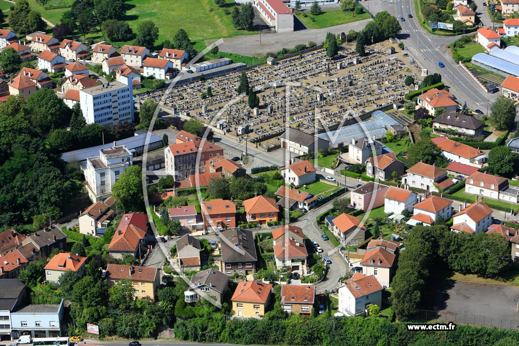 Photo arienne de Longwy (Longwy Bas)