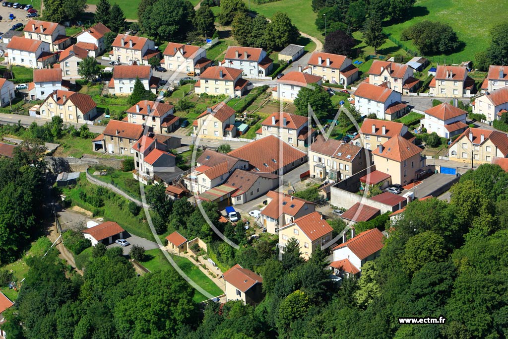 Photo arienne de Longwy (Longwy Bas)
