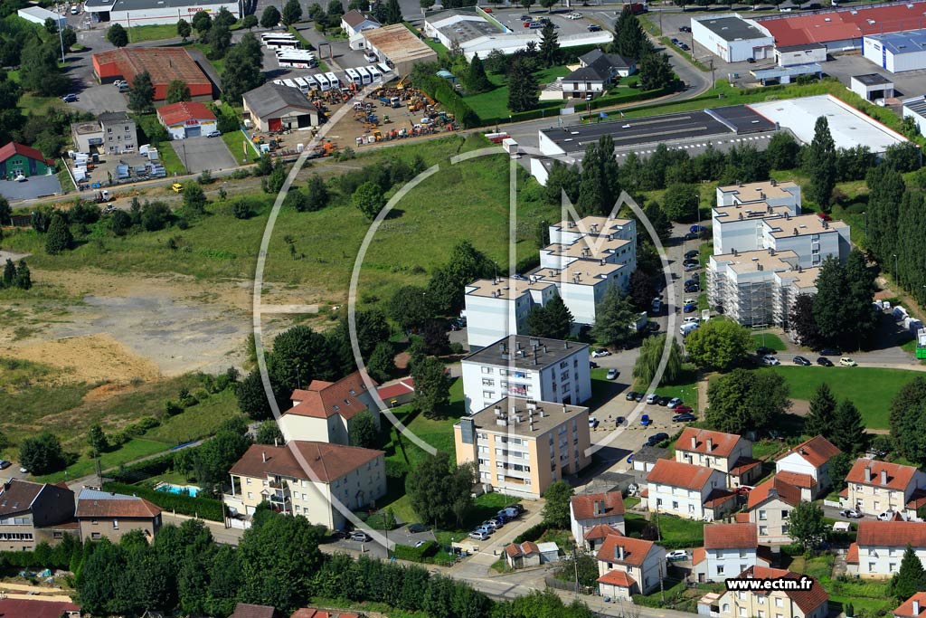 Photo arienne de Longwy (Longwy Bas)