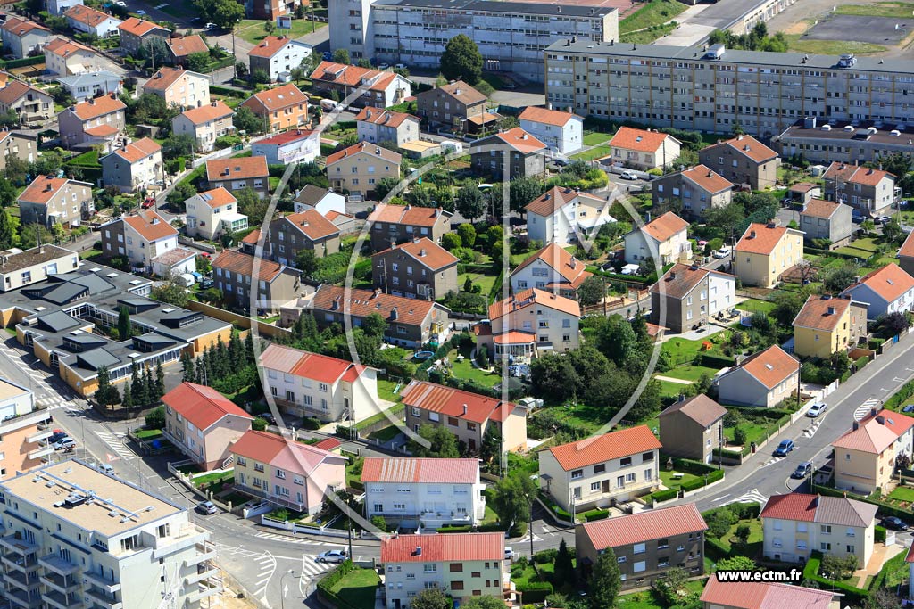 Photo arienne de Longwy (Longwy Haut)