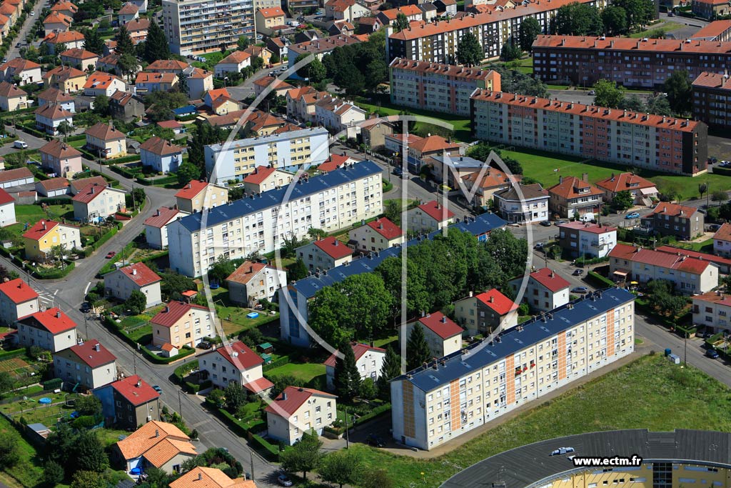 Photo arienne de Longwy (Longwy Haut)