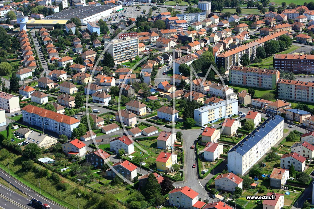 Photo arienne de Longwy (Longwy Haut)