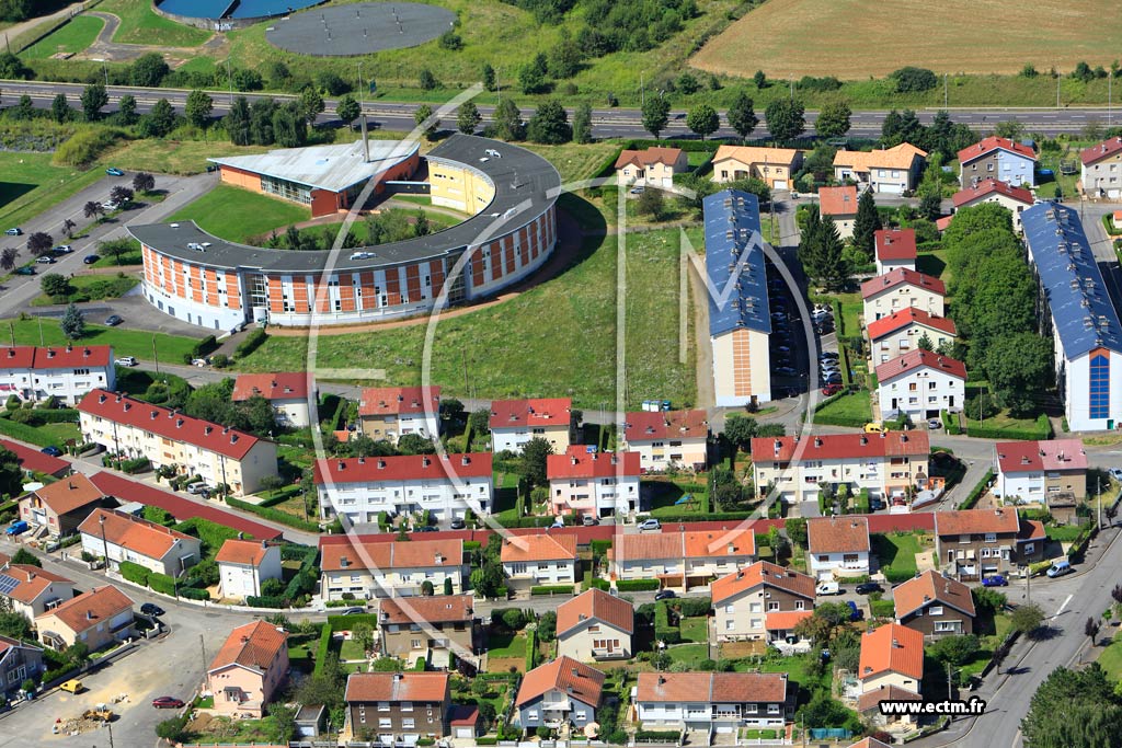 Photo arienne de Longwy (Longwy Haut)