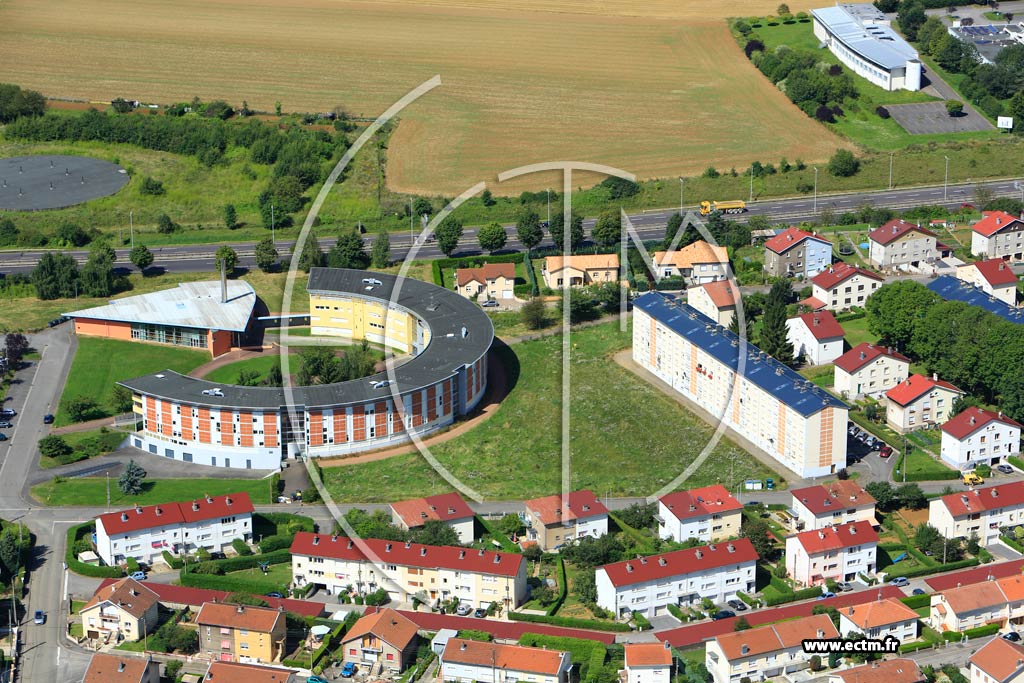 Photo arienne de Longwy (Longwy Haut)