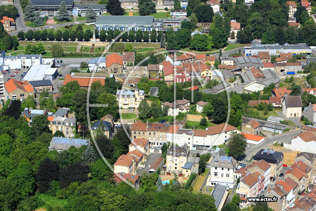 Photo arienne de Longwy (Saint-Louis)