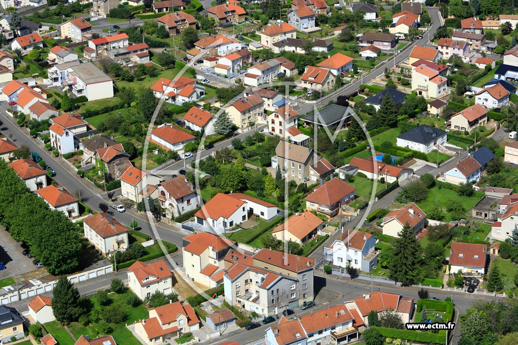 Photo arienne de Longwy (Tivoli)
