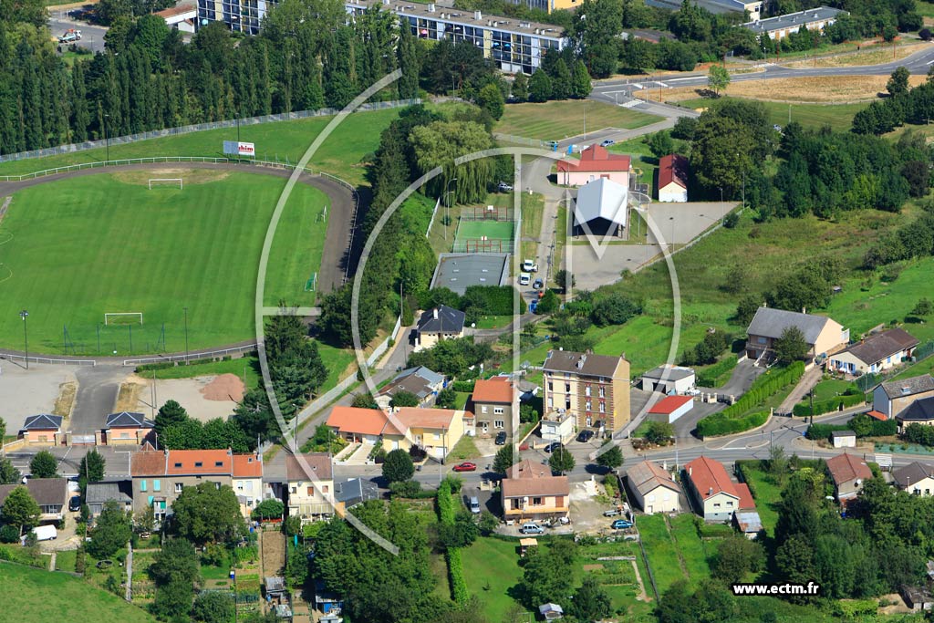 Photo arienne de Mont-Saint-Martin