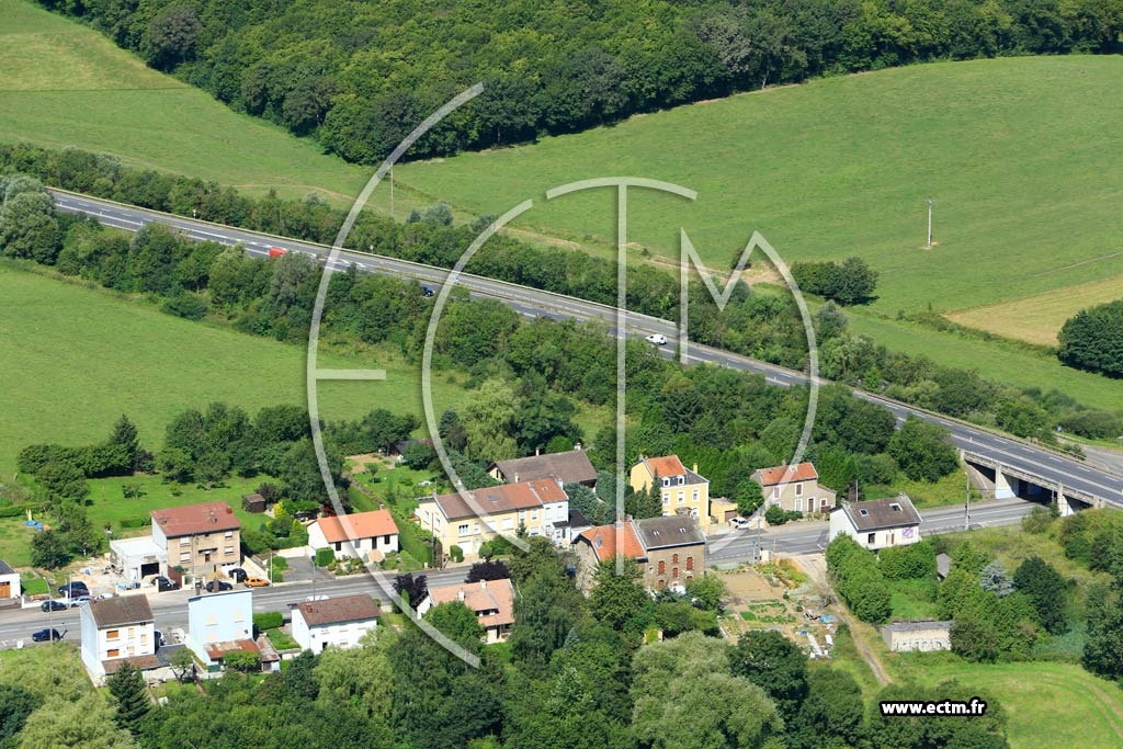 Photo arienne de Mont-Saint-Martin