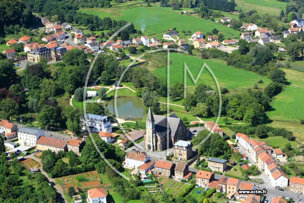 Photo arienne de Mont-Saint-Martin
