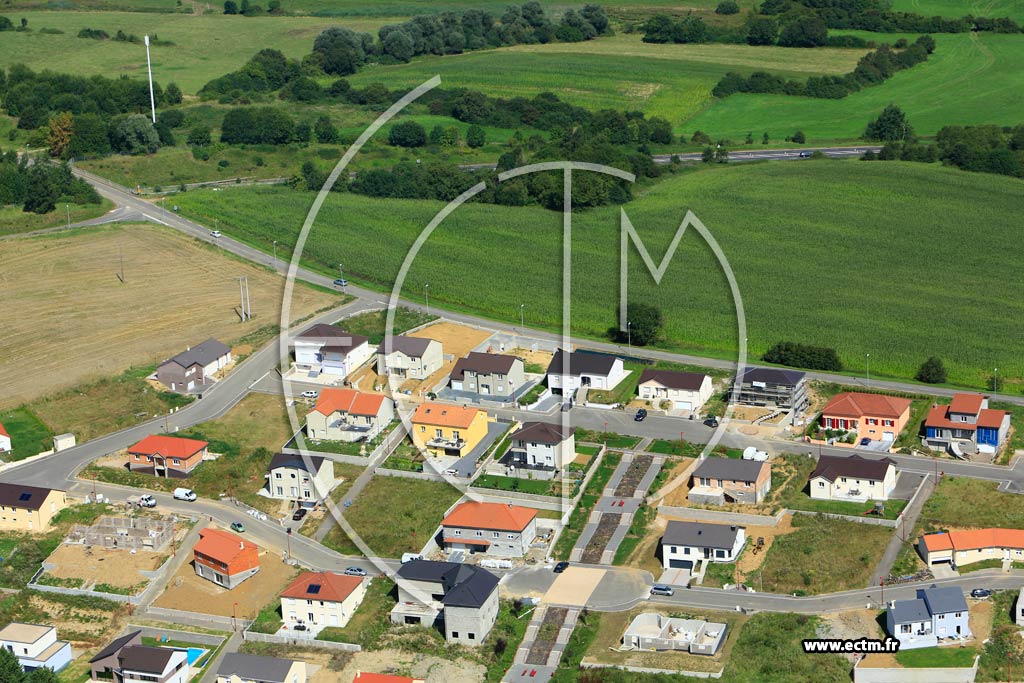 Photo arienne de Mont-Saint-Martin