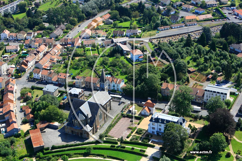 Photo arienne de Mont-Saint-Martin