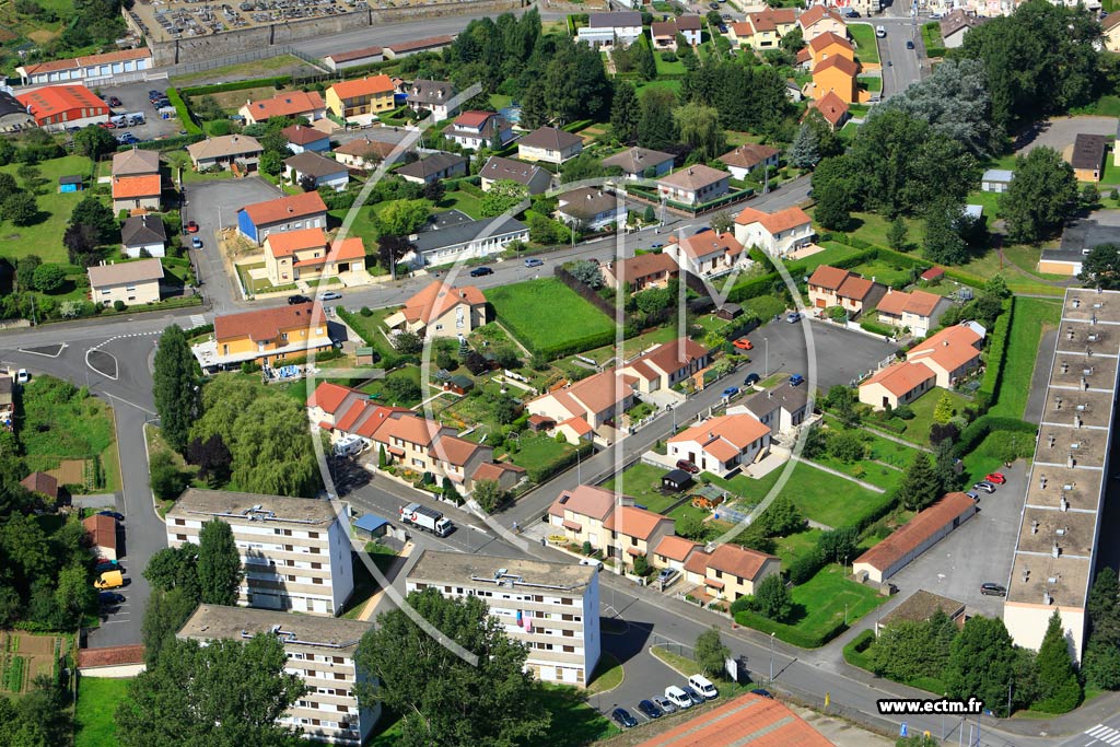 Photo arienne de Mont-Saint-Martin