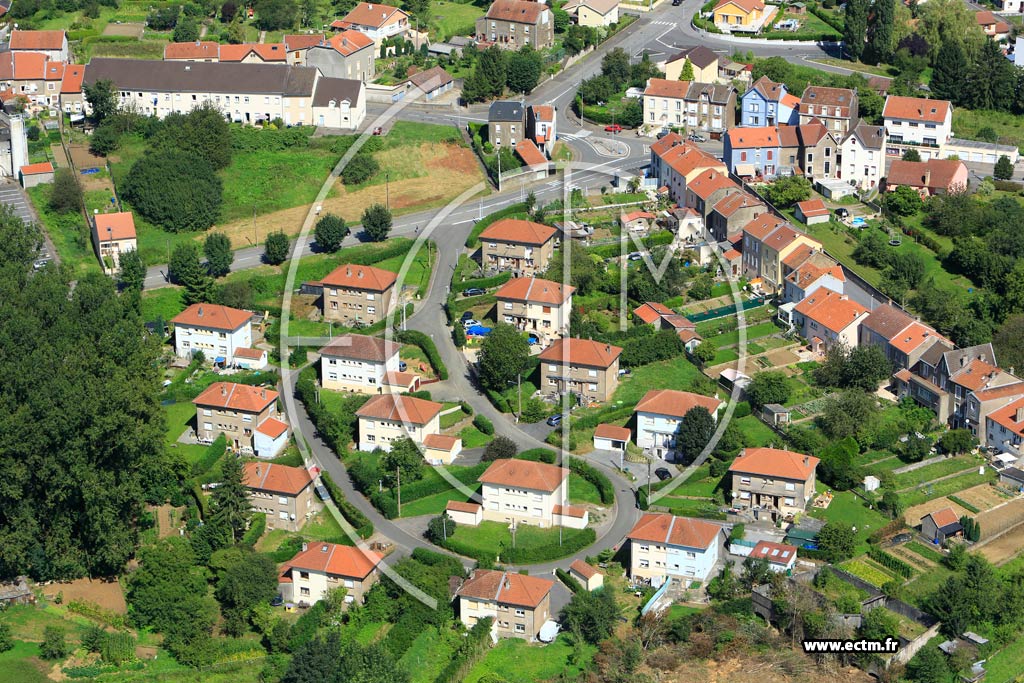 Photo arienne de Mont-Saint-Martin