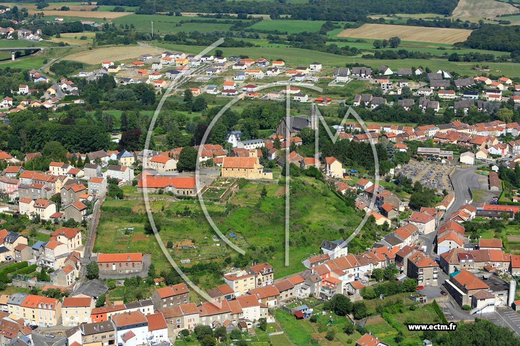 Photo arienne de Mont-Saint-Martin