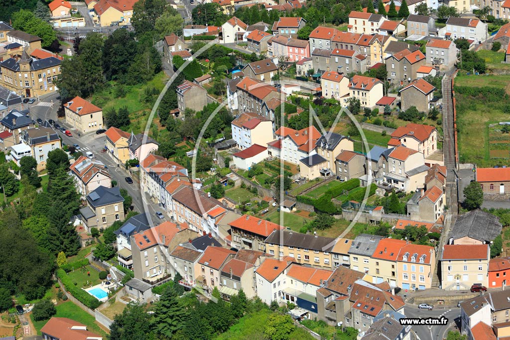 Photo arienne de Mont-Saint-Martin