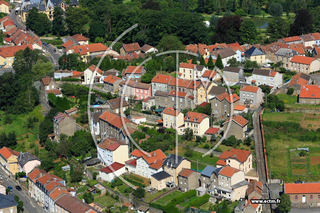 Photo arienne de Mont-Saint-Martin