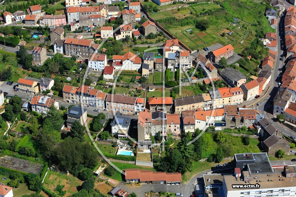 Photo arienne de Mont-Saint-Martin