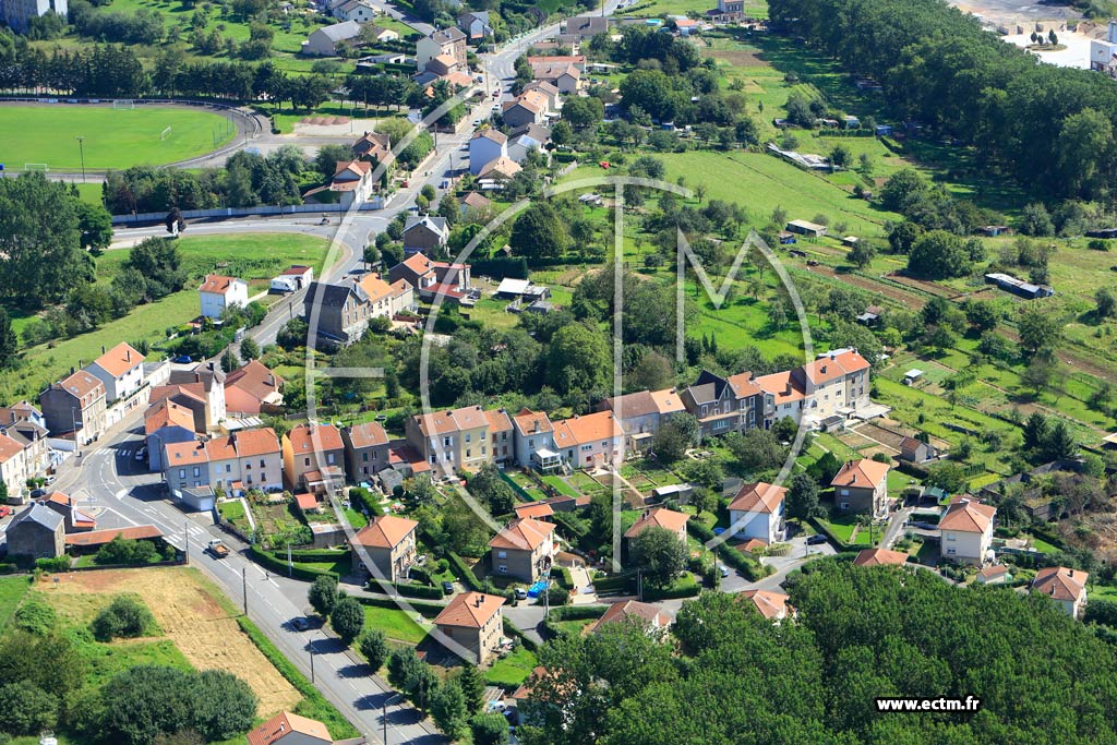 Photo arienne de Mont-Saint-Martin