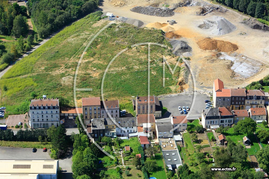 Photo arienne de Mont-Saint-Martin