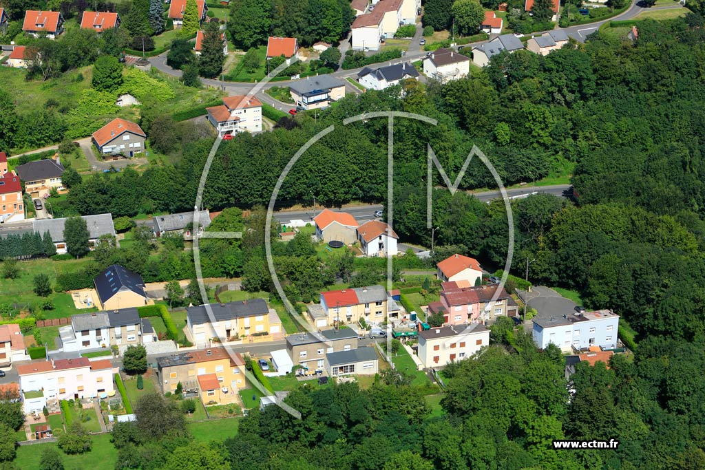 Photo arienne de Mont-Saint-Martin (Bellevue)