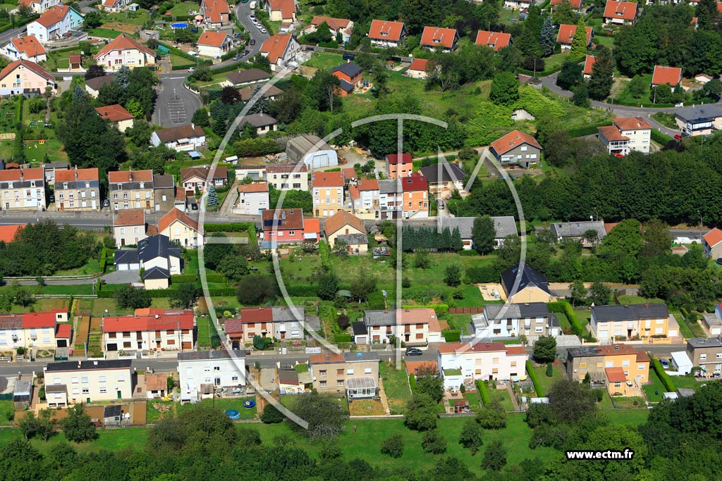 Photo arienne de Mont-Saint-Martin (Bellevue)
