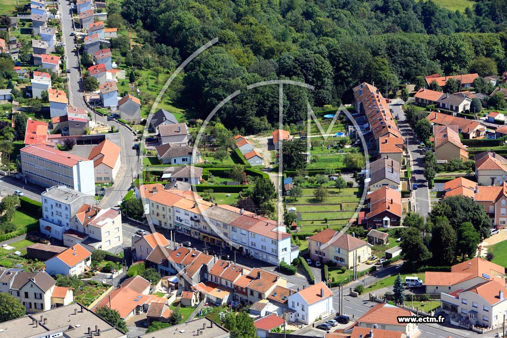 Photo arienne de Mont-Saint-Martin (Le Plateau)