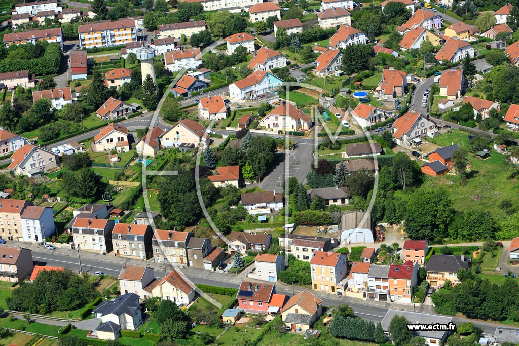 Photo arienne de Mont-Saint-Martin (Le Plateau)
