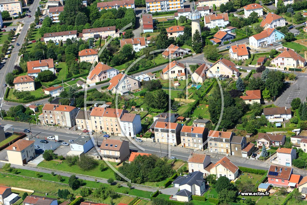 Photo arienne de Mont-Saint-Martin (Le Plateau)