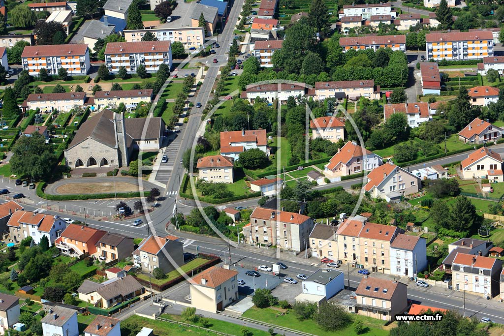 Photo arienne de Mont-Saint-Martin (Le Plateau)