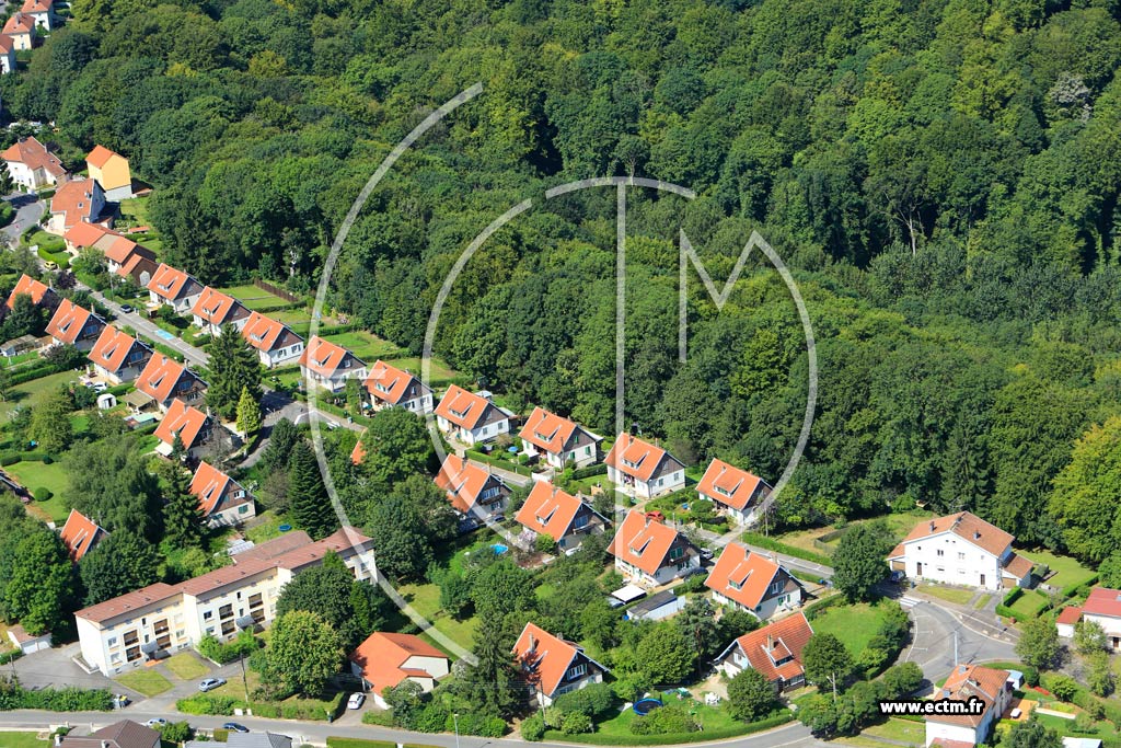 Photo arienne de Mont-Saint-Martin (Le Plateau)