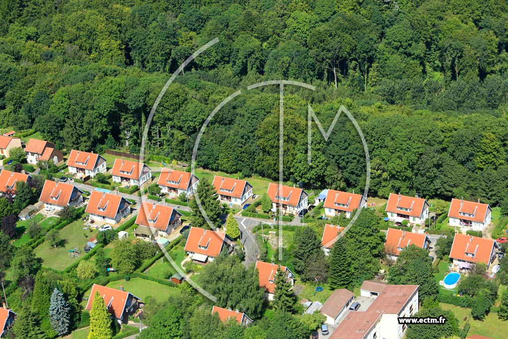 Photo arienne de Mont-Saint-Martin (Le Plateau)