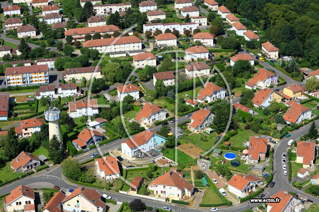 Photo arienne de Mont-Saint-Martin (Le Plateau)
