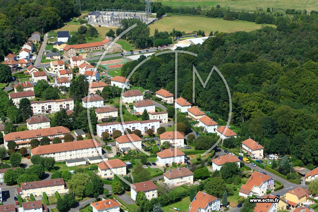 Photo arienne de Mont-Saint-Martin (Le Plateau)