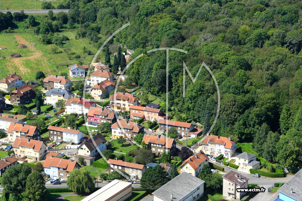 Photo arienne de Mont-Saint-Martin (Le Plateau)