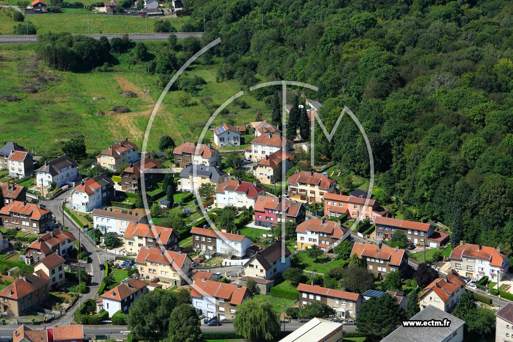 Photo arienne de Mont-Saint-Martin (Le Plateau)