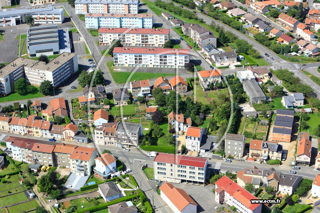 Photo arienne de Mont-Saint-Martin (Le Plateau)