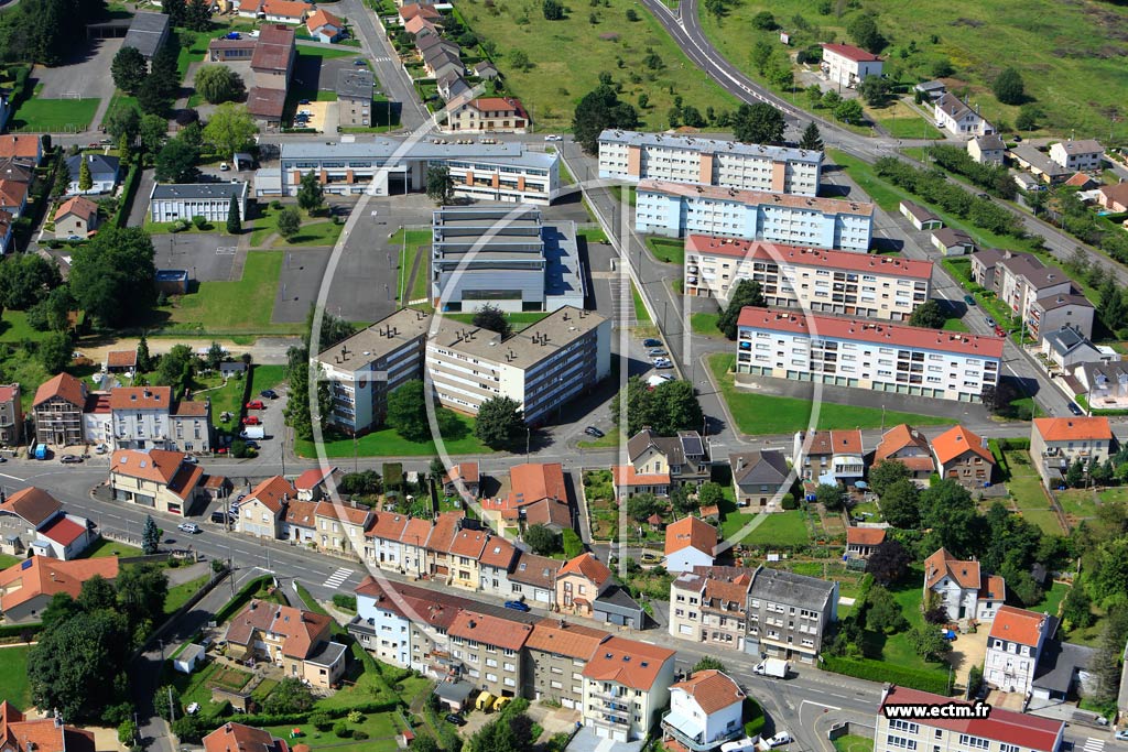 Photo arienne de Mont-Saint-Martin (Le Plateau)